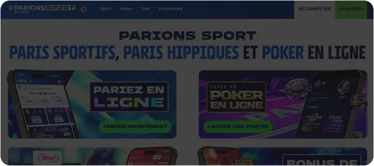 Parions Sport – site de paris sportifs et hippiques